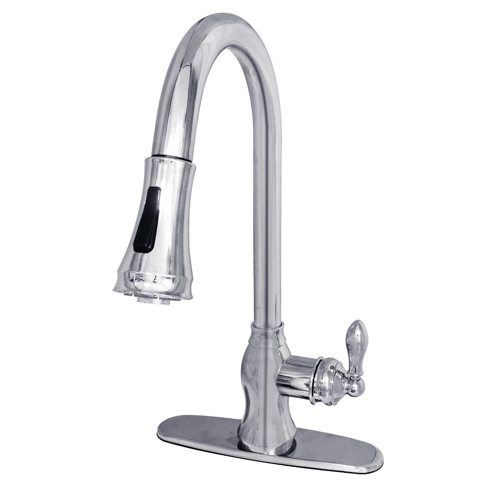 American Classic Pull-Down Kitchen Faucet in Polished Chrome
