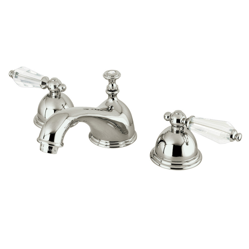 Wilshire Widespread Bathroom Faucet in Brushed Nickel