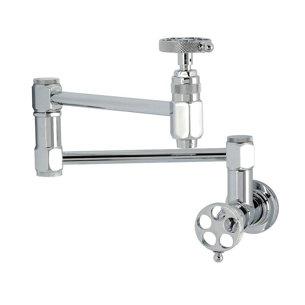 Webb Pot Filler Faucet in Polished Chrome