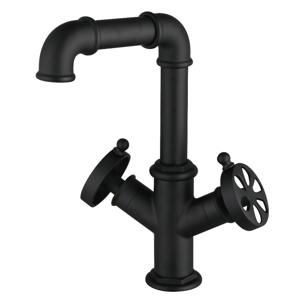 Belknap Single-Hole Bathroom Faucet in Matte Black