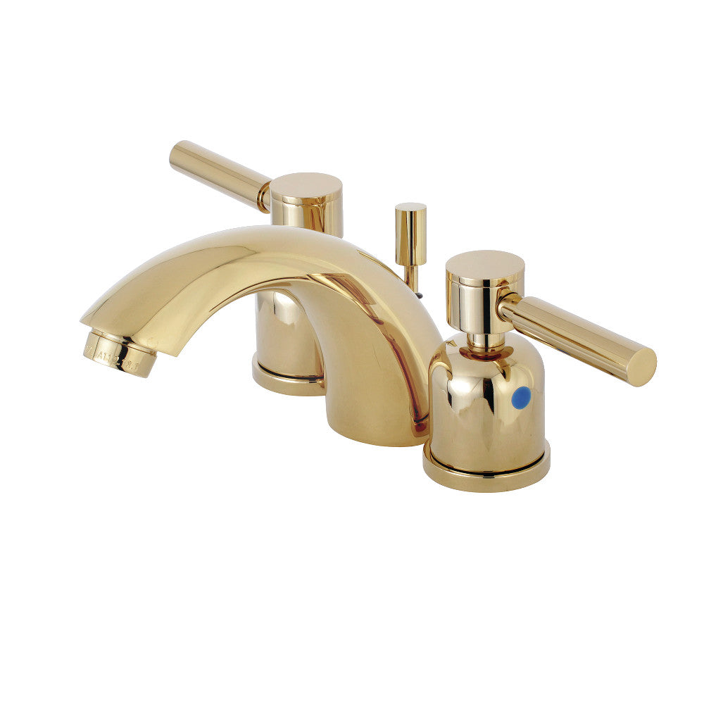 Concord Mini-Widespread Bathroom Faucet in Polished Brass