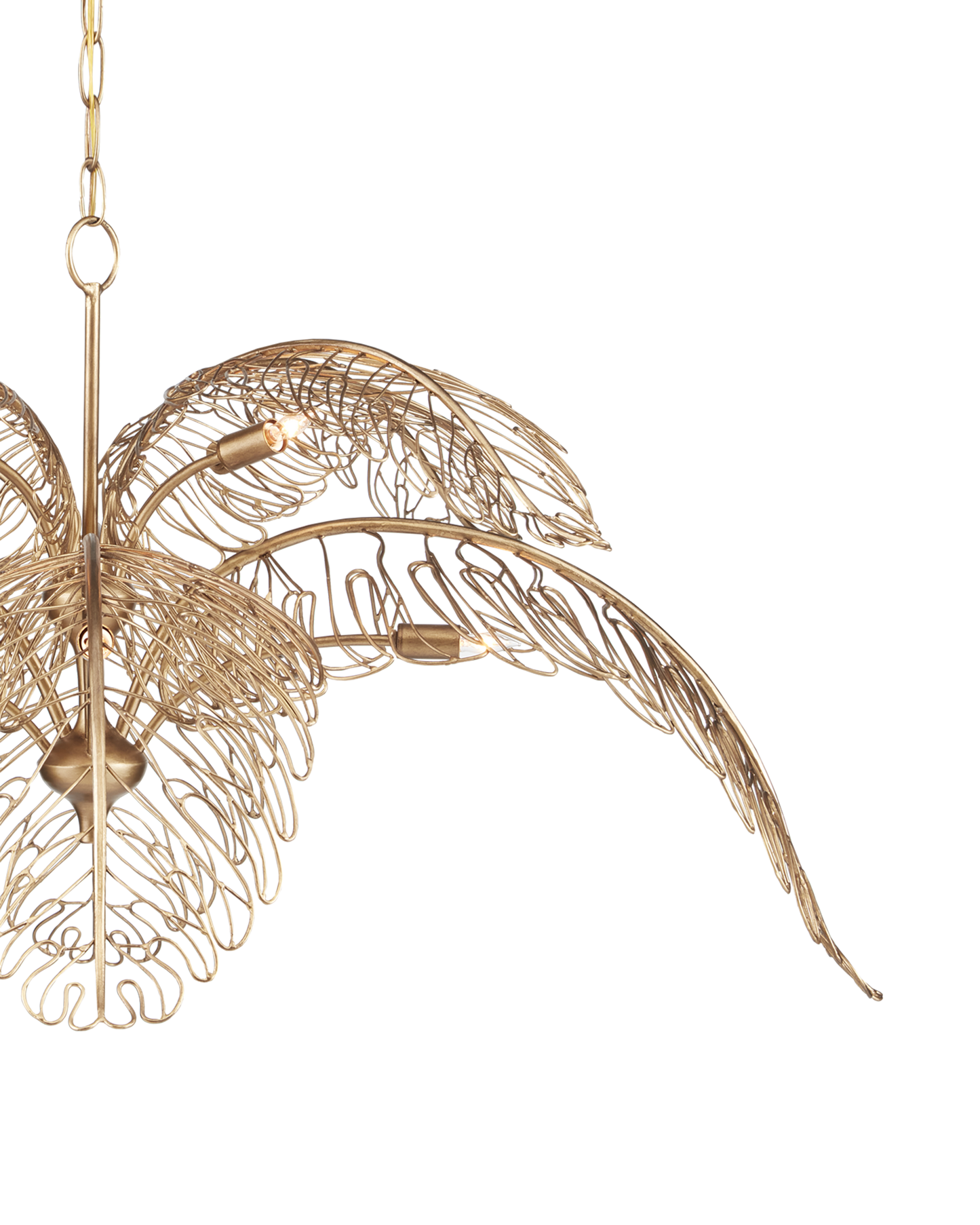 Taormina Brass Chandelier