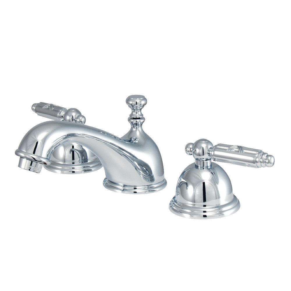 Georgian Widespread Bathroom Faucet in Polished Chrome