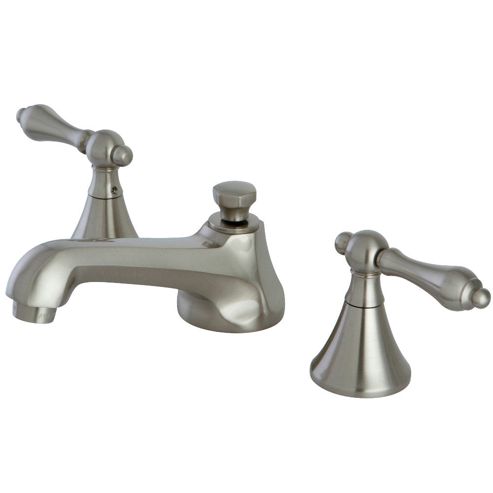 Widespread Bathroom Faucet in Brushed Nickel