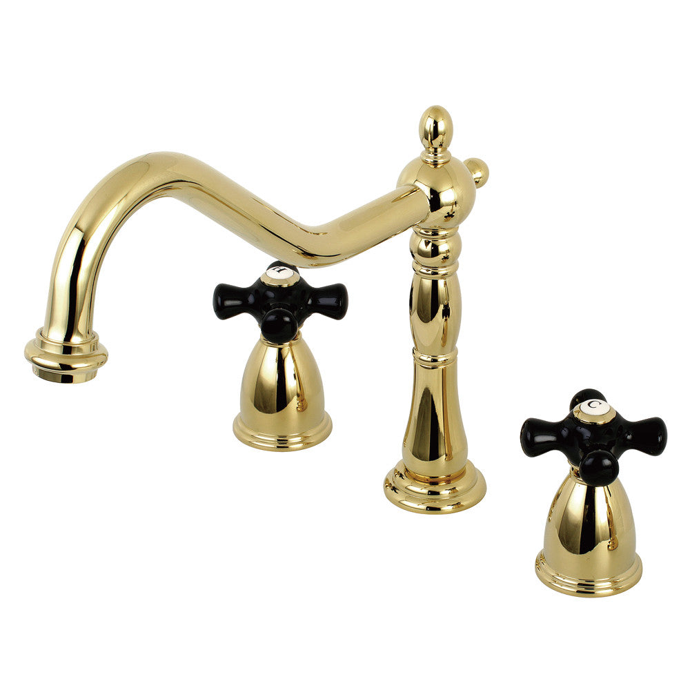 Duchess Widespread Kitchen Faucet in Polished Brass