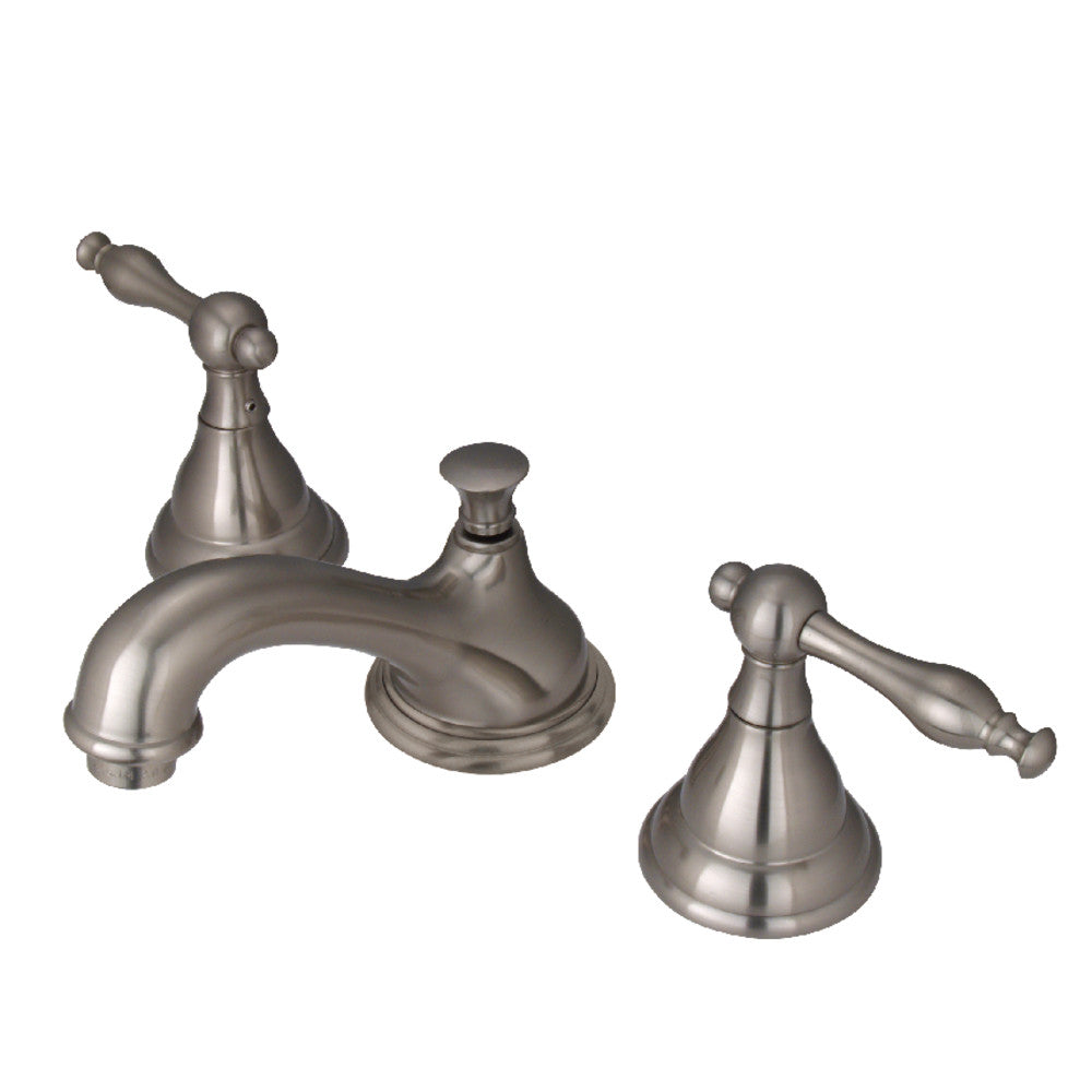Widespread Bathroom Faucet in Brushed Nickel