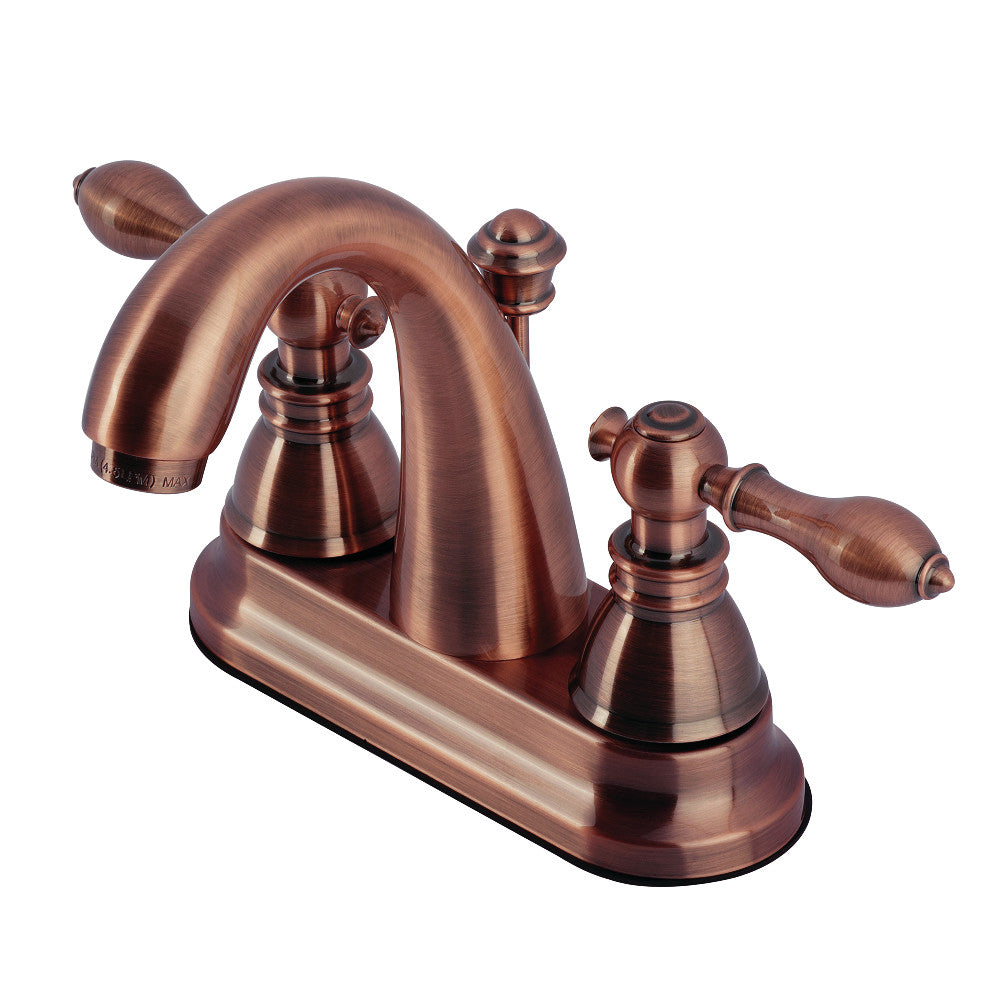 American Classic 4 Inch Centerset Bathroom Faucet in Antique Copper