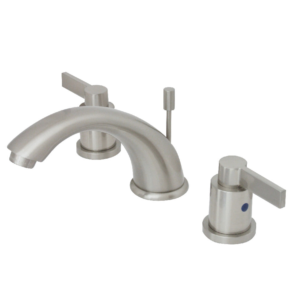 NuvoFusion Widespread Bathroom Faucet in Brushed Nickel