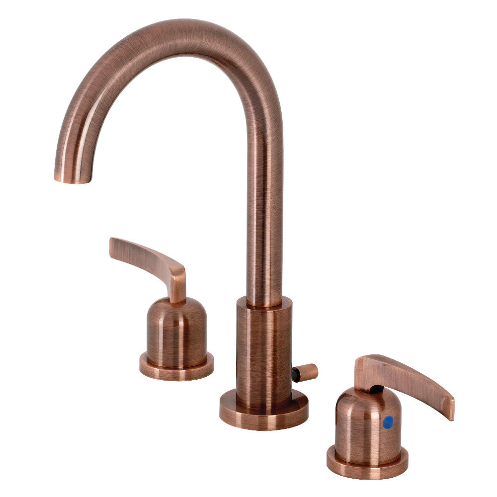 Centurion Widespread Bathroom Faucet in Antique Copper