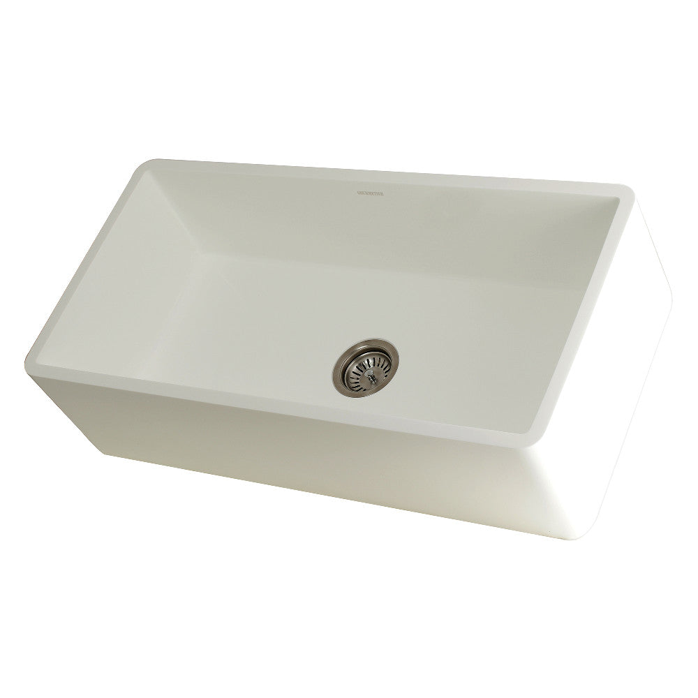Arcticstone 36 Inch Farmhouse Kitchen Sink in White
