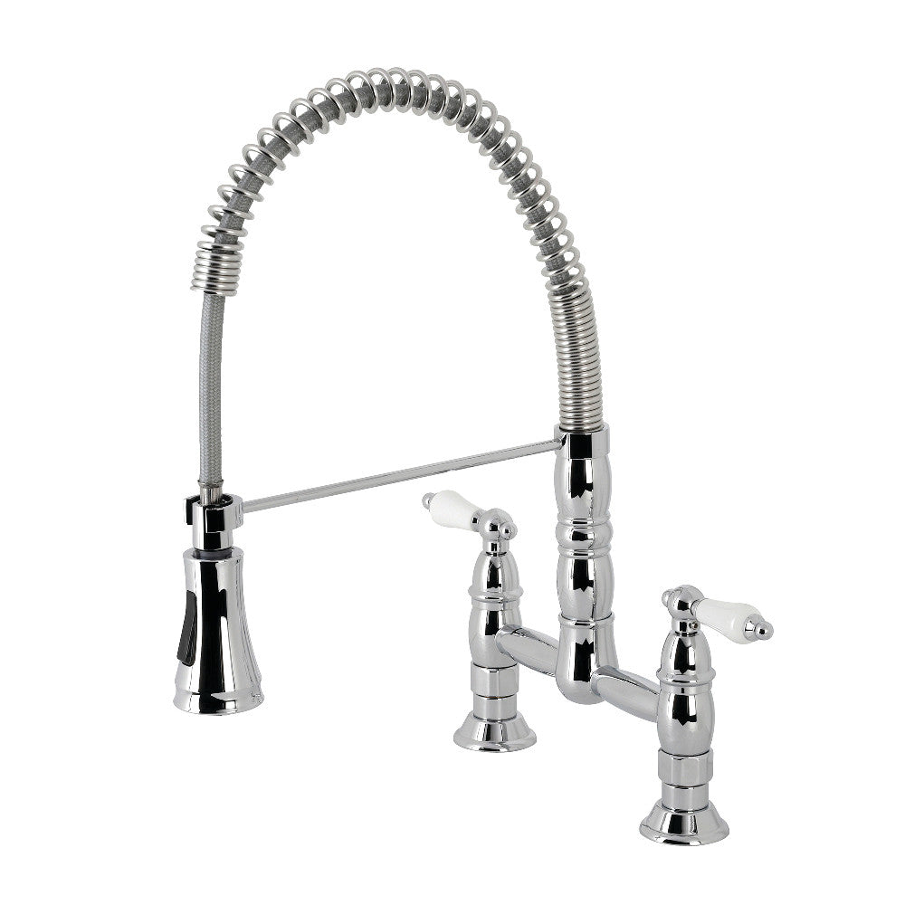 Heritage Pre-Rinse Kitchen Faucet in Polished Chrome