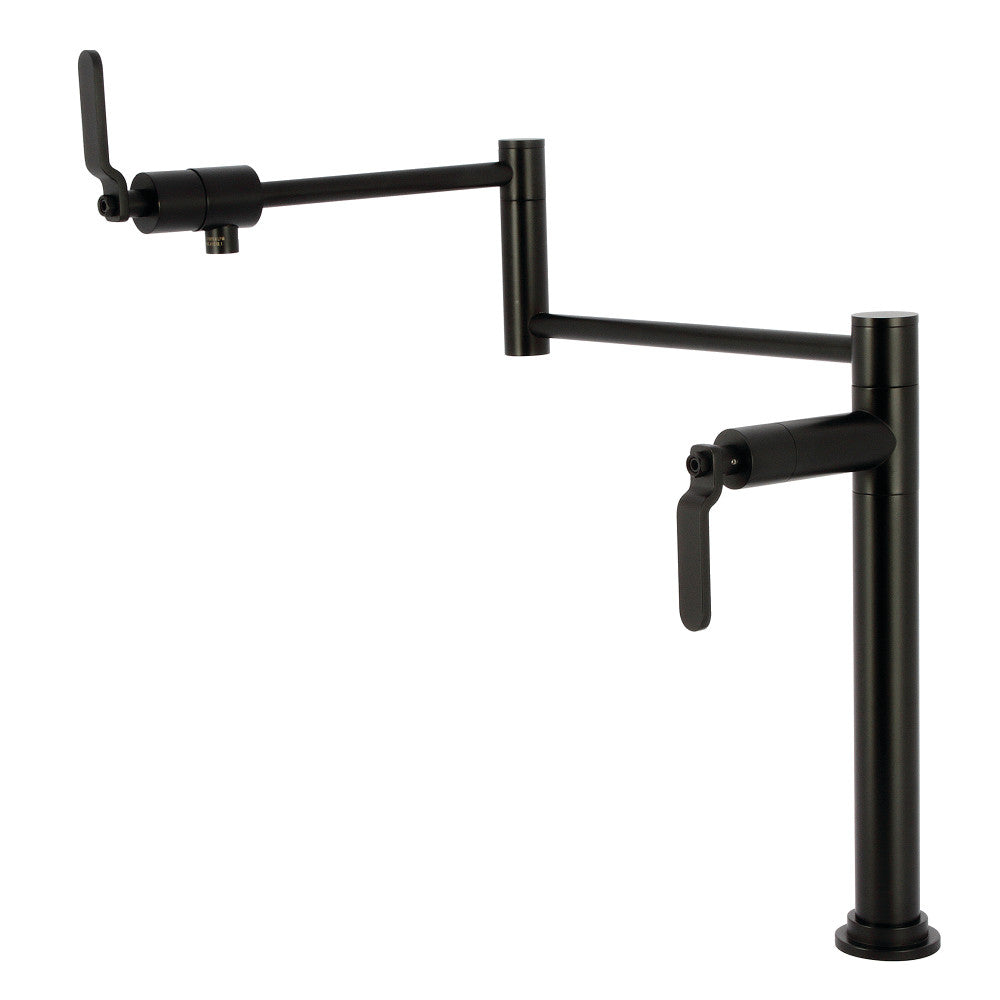 Whitaker Pot Filler Faucet in Matte Black