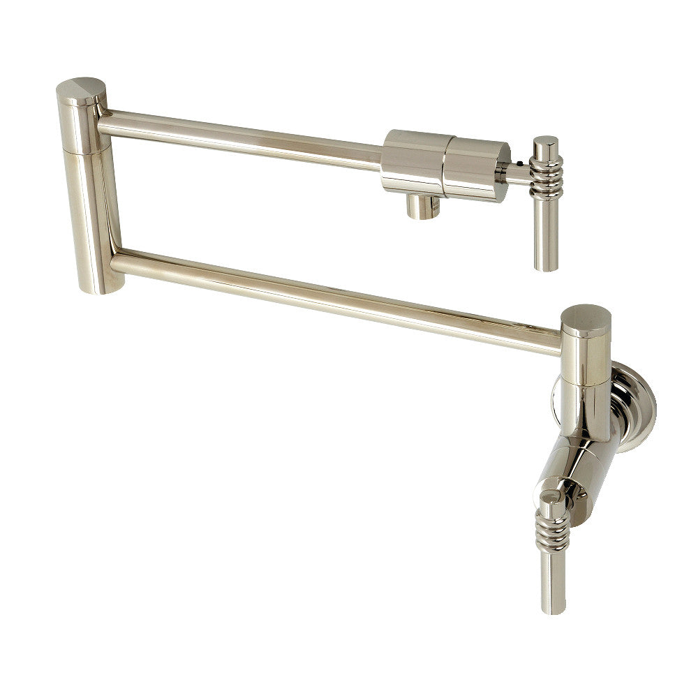 Milano Pot Filler Faucet in Polished Nickel