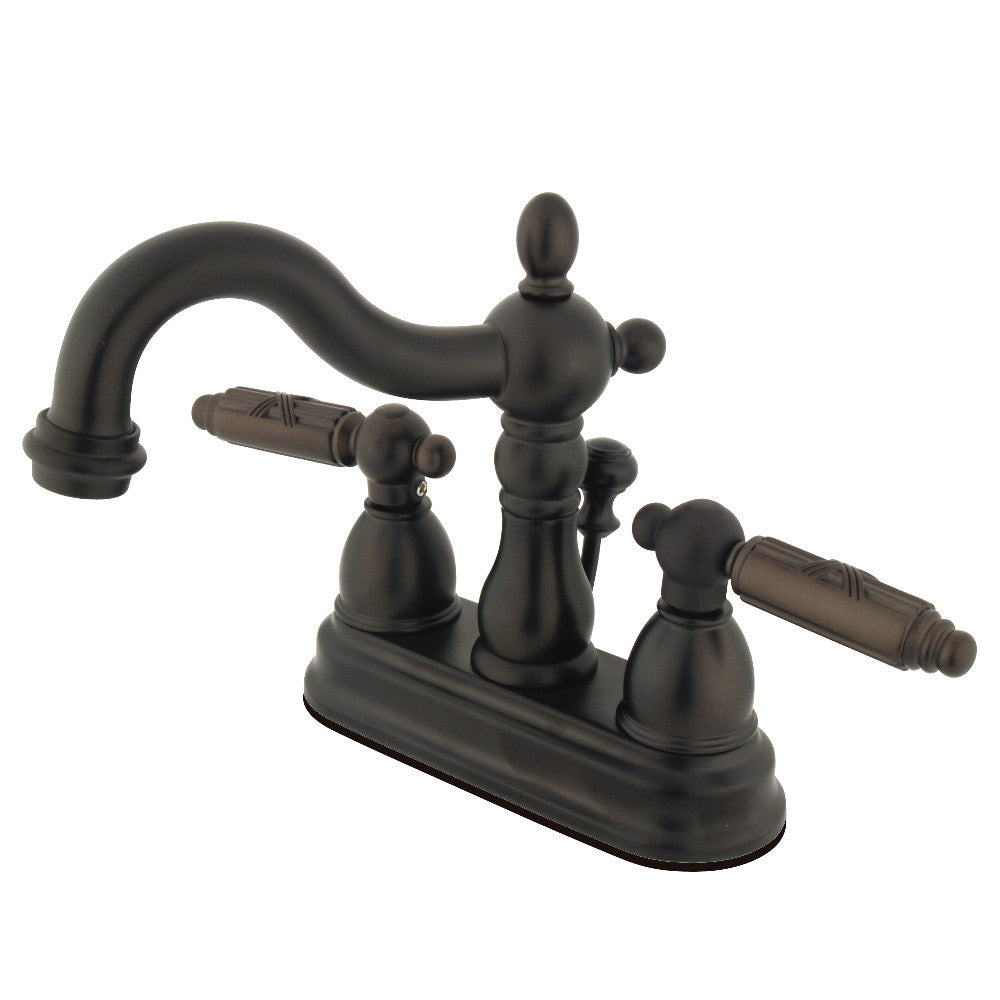 Heritage 4 Inch Centerset Bathroom Faucet in Oil Rubbed Bronze