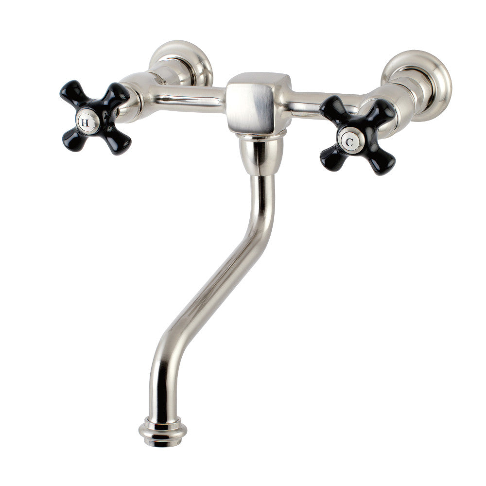 Duchess Wall-Mount Bathroom Faucet in Brushed Nickel