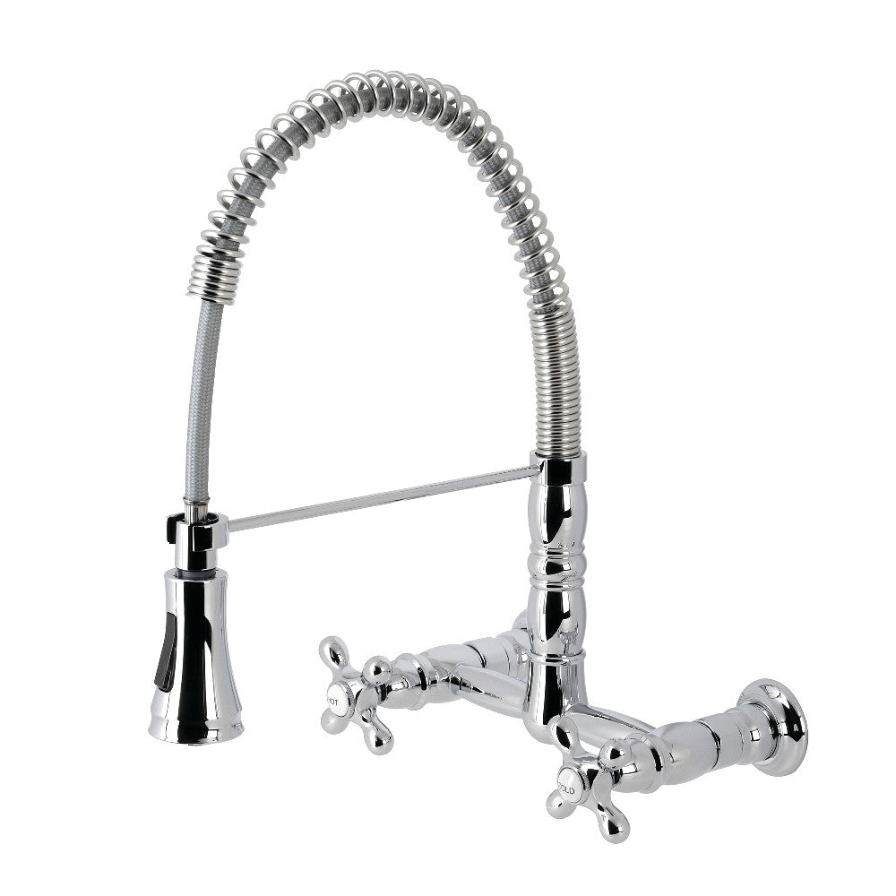 Heritage Pre-Rinse Kitchen Faucet in Polished Chrome