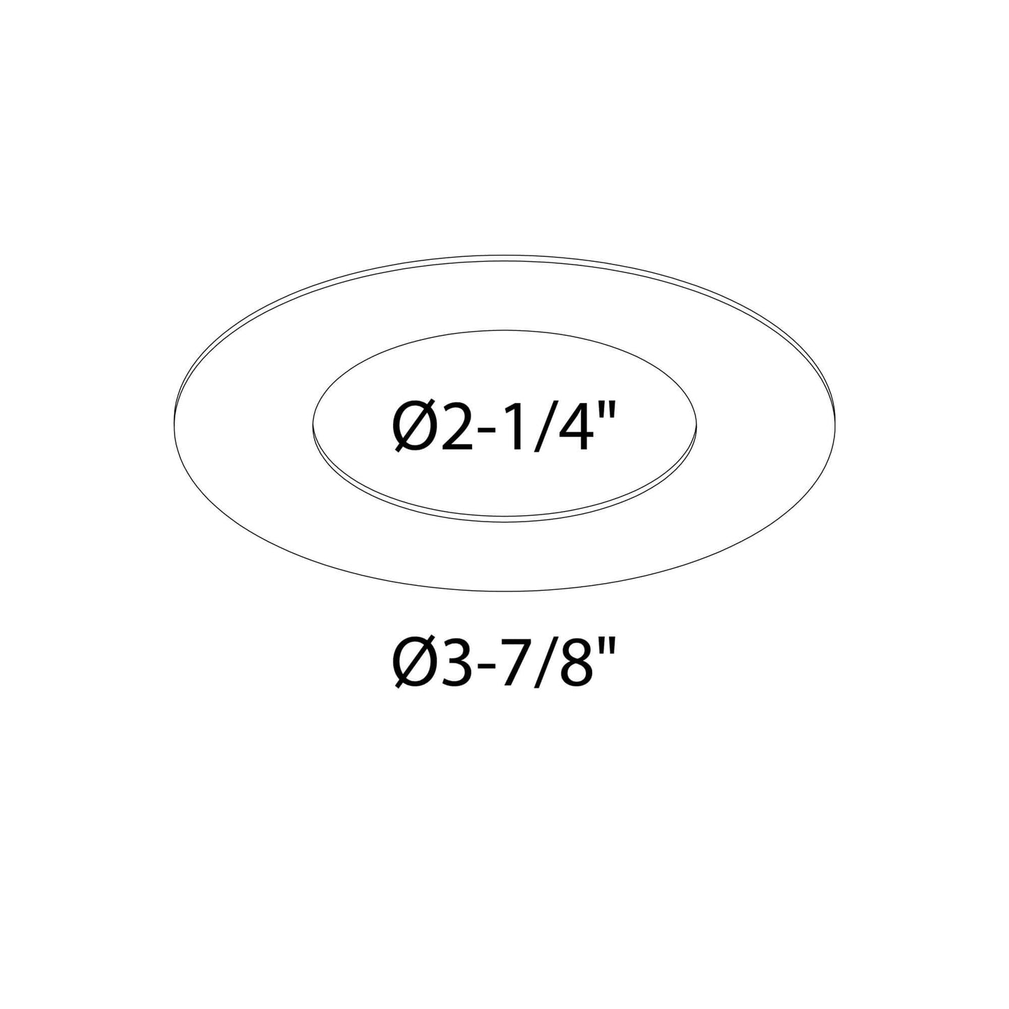 Goof Ring for 4" recessed Gimbal