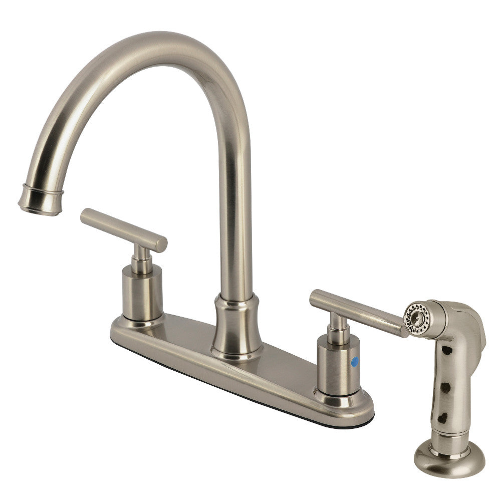 Manhattan Centerset Kitchen Faucet in Brushed Nickel