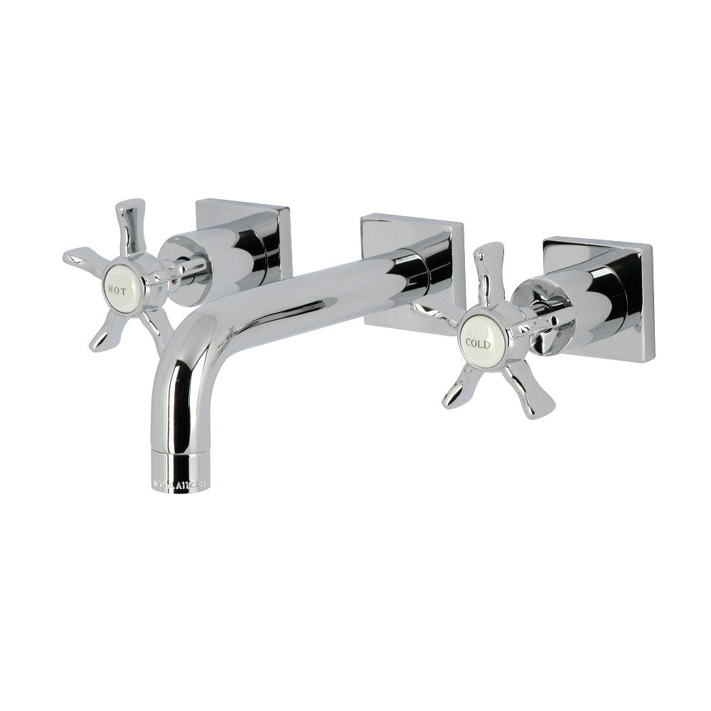 Hamilton Wall-Mount Bathroom Faucet in Polished Chrome