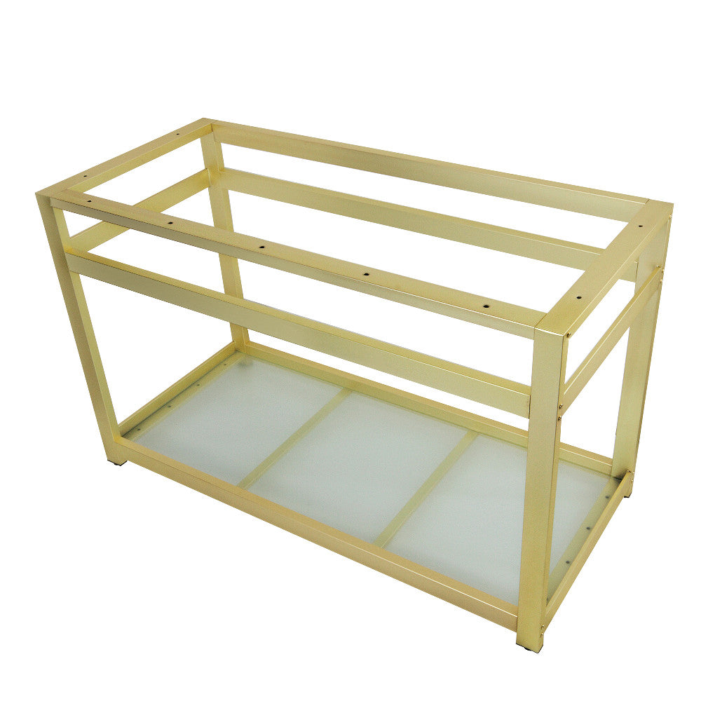 Kingston Commercial 49 Inch Console Sink in Brushed Brass