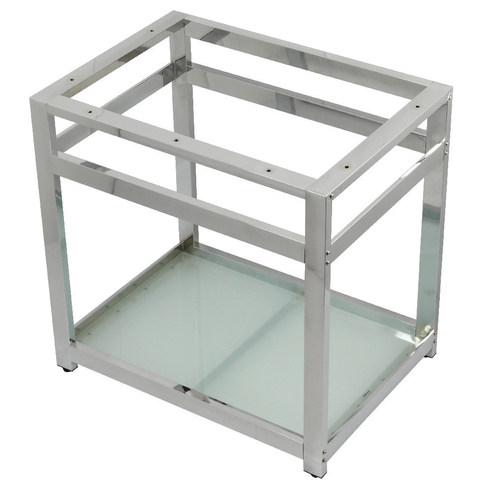 Kingston Commercial 31 Inch Console Sink in Polished Chrome