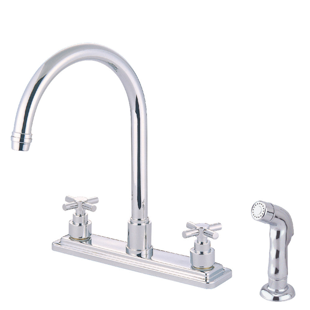 Centerset Kitchen Faucet in Polished Chrome