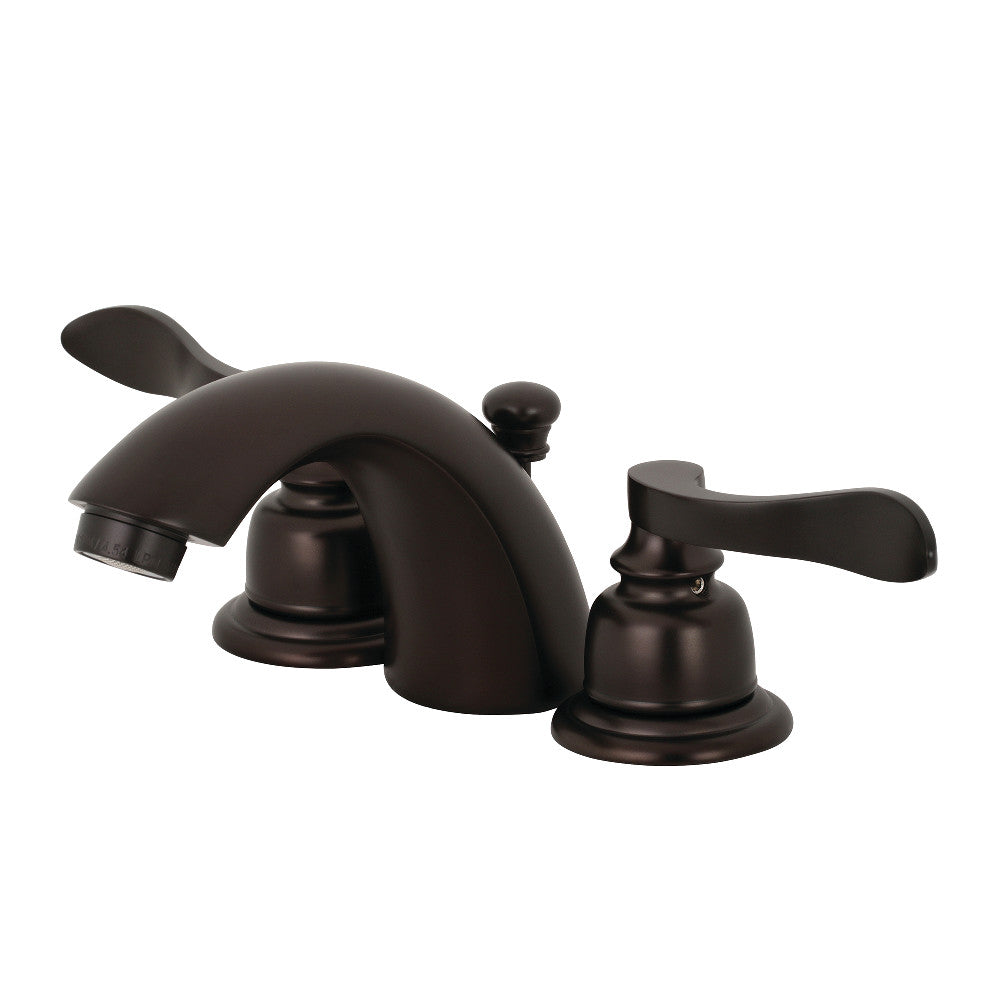 NuWave French Mini-Widespread Bathroom Faucet in Oil Rubbed Bronze