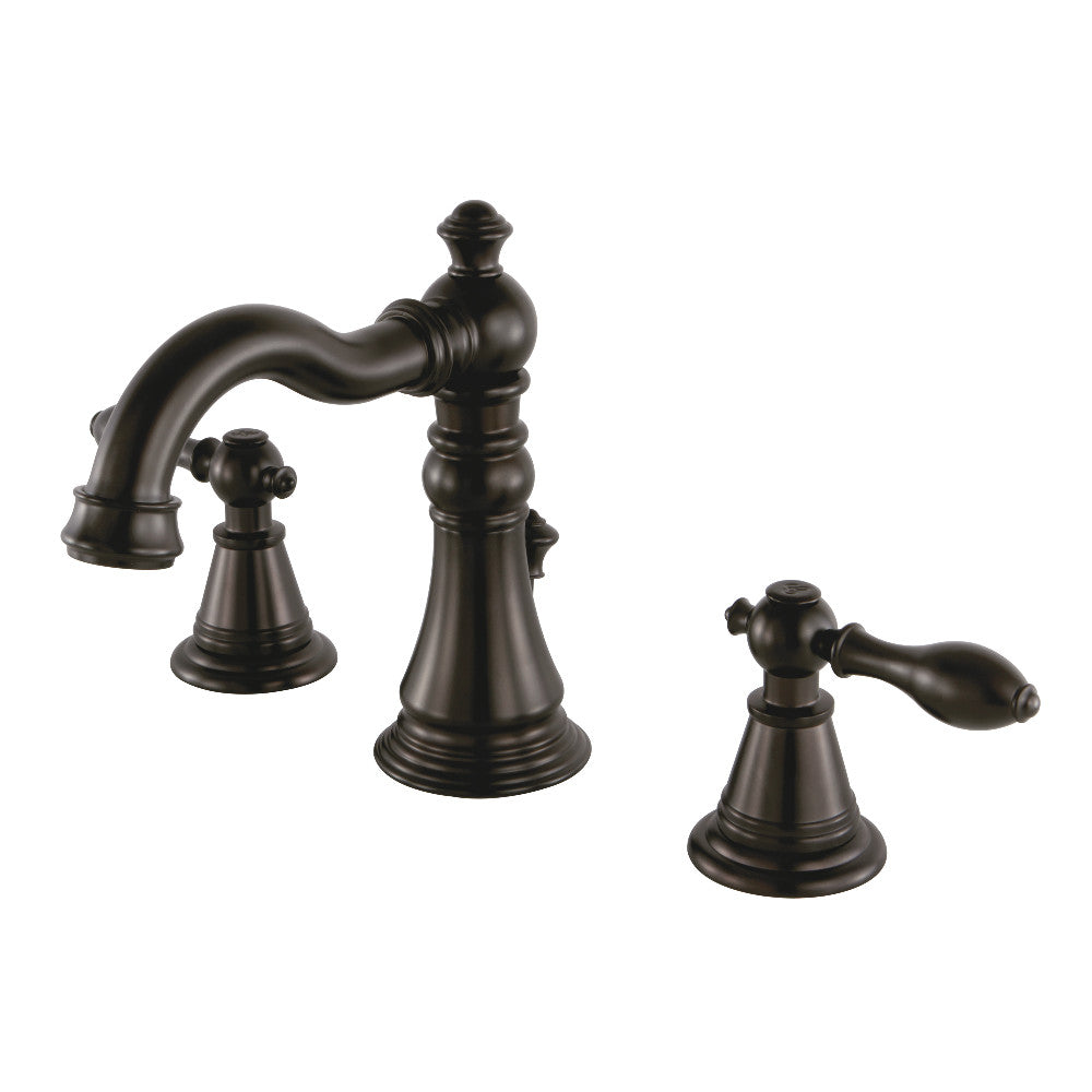 English Classic Widespread Bathroom Faucet in Oil Rubbed Bronze