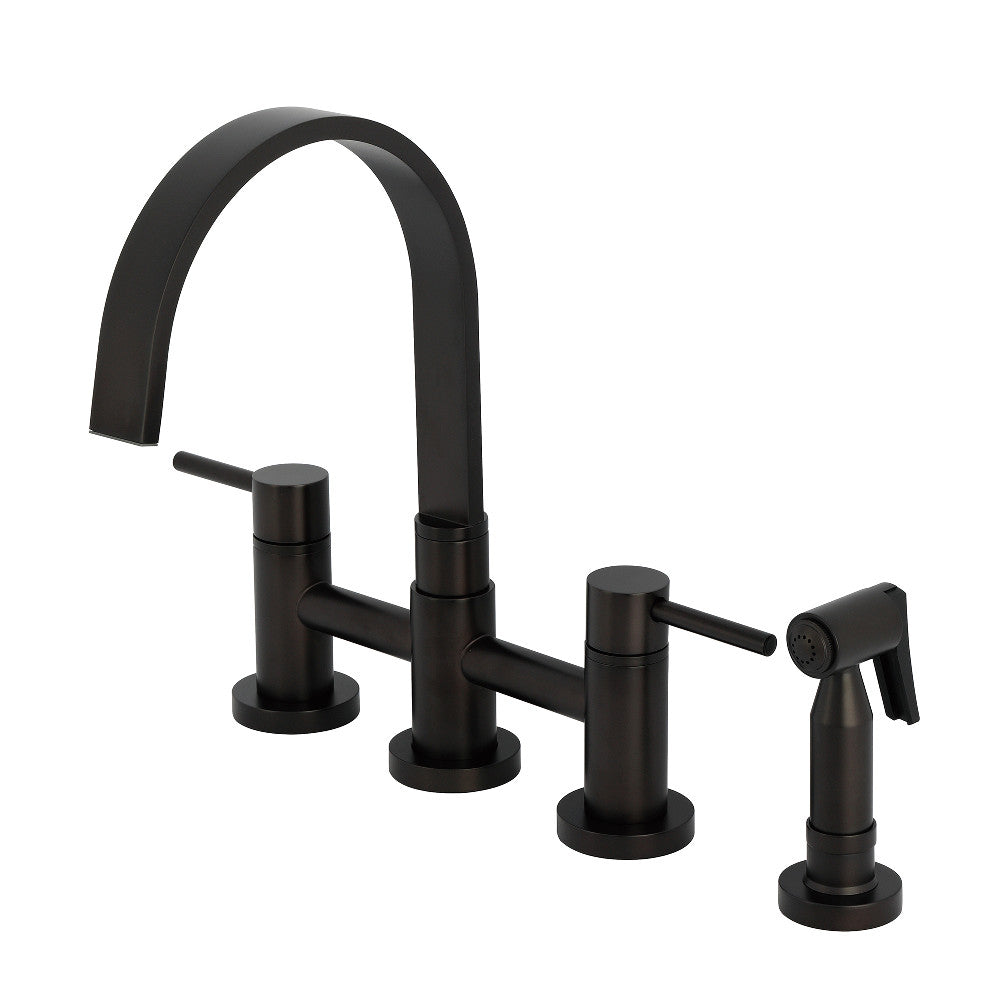 Concord Bridge Kitchen Faucet in Oil Rubbed Bronze