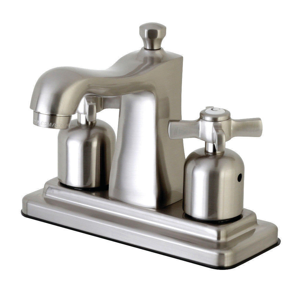 Millennium 4 Inch Centerset Bathroom Faucet in Brushed Nickel