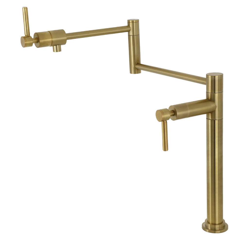 Concord Pot Filler Faucet in Brushed Brass