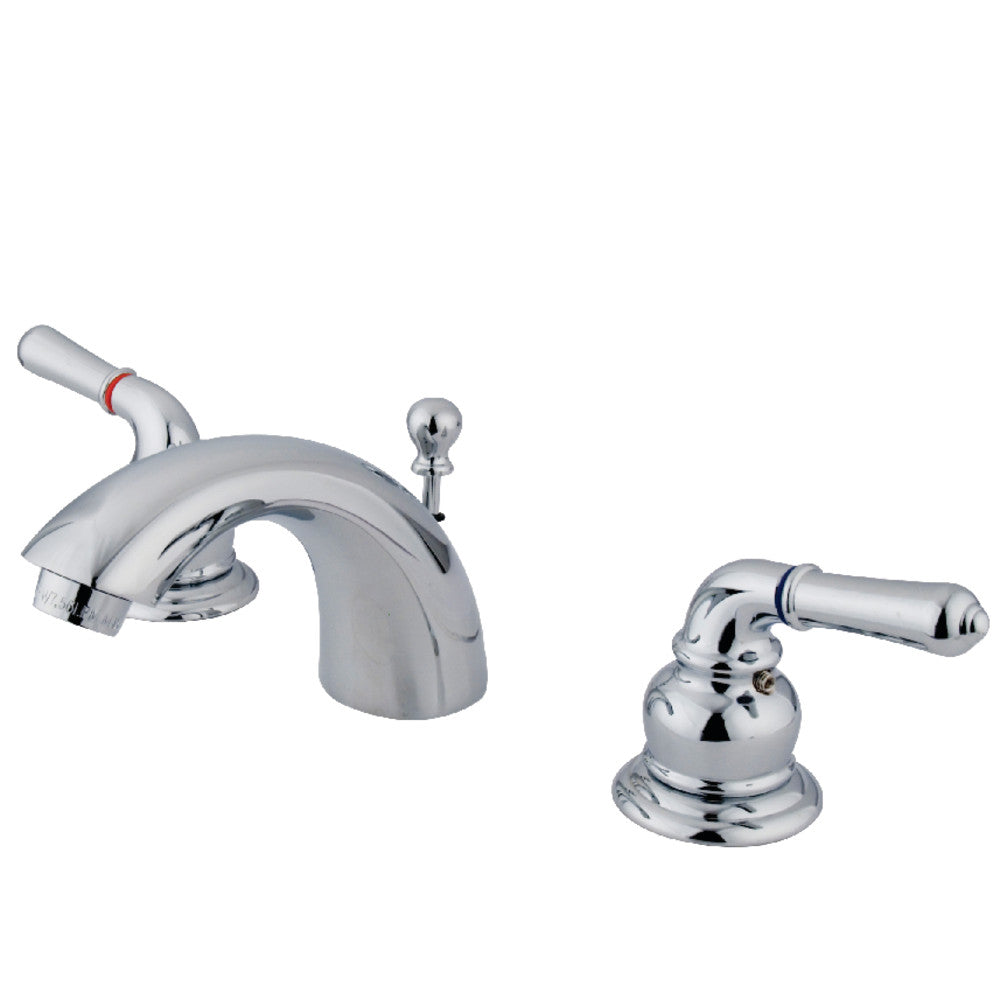 Naples Mini-Widespread Bathroom Faucet in Polished Chrome