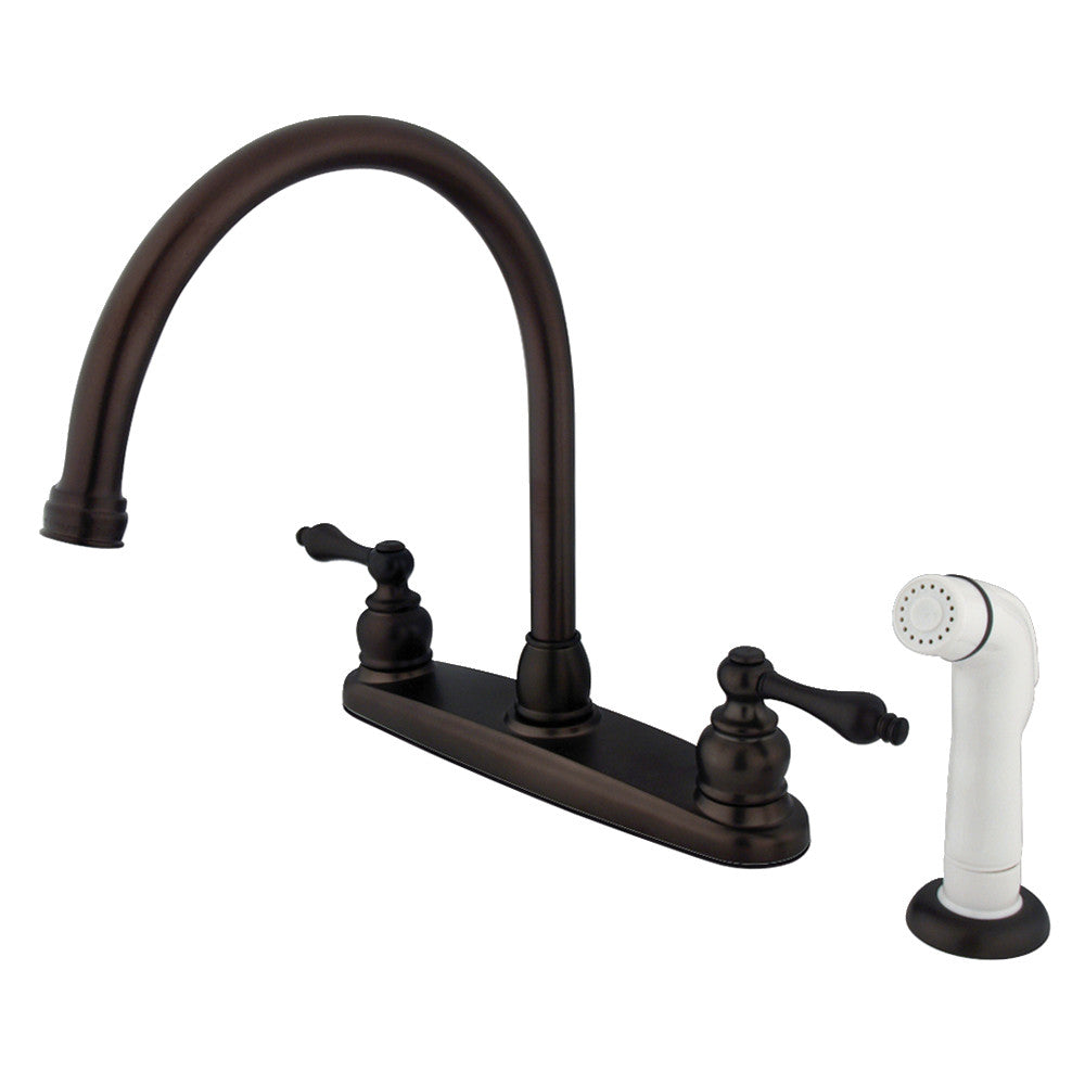 Vintage Centerset Kitchen Faucet in Oil Rubbed Bronze