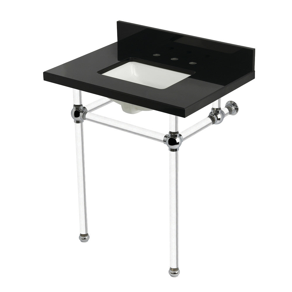 Templeton 30 Inch Console Sink in Polished Chrome