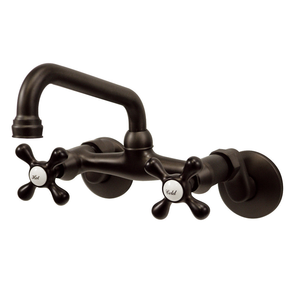 Kingston Wall Mount Kitchen Faucet in Oil Rubbed Bronze