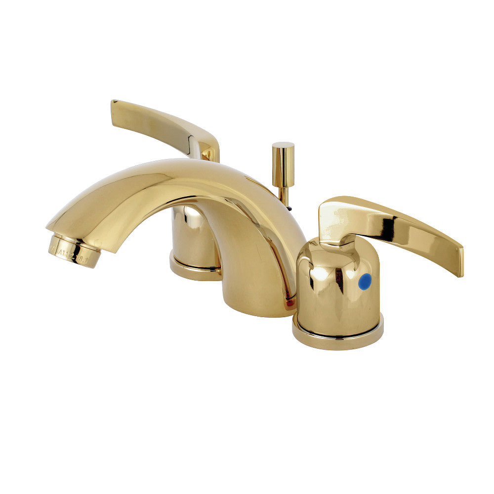 Centurion Mini-Widespread Bathroom Faucet in Polished Brass