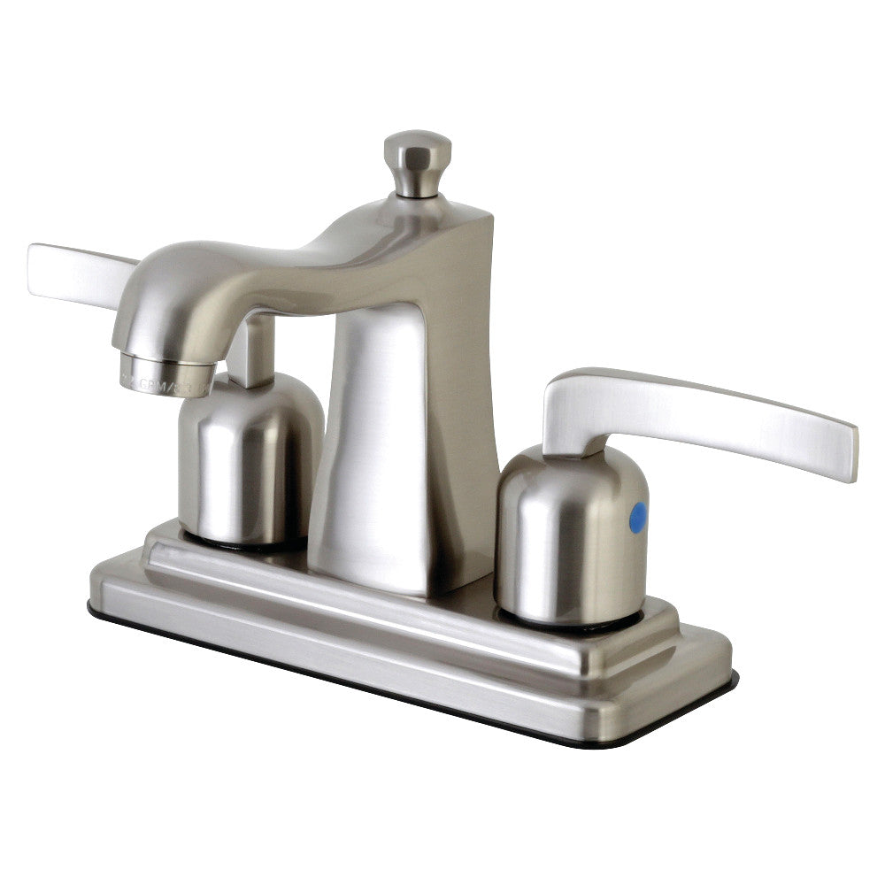 Centurion 4 Inch Centerset Bathroom Faucet in Brushed Nickel