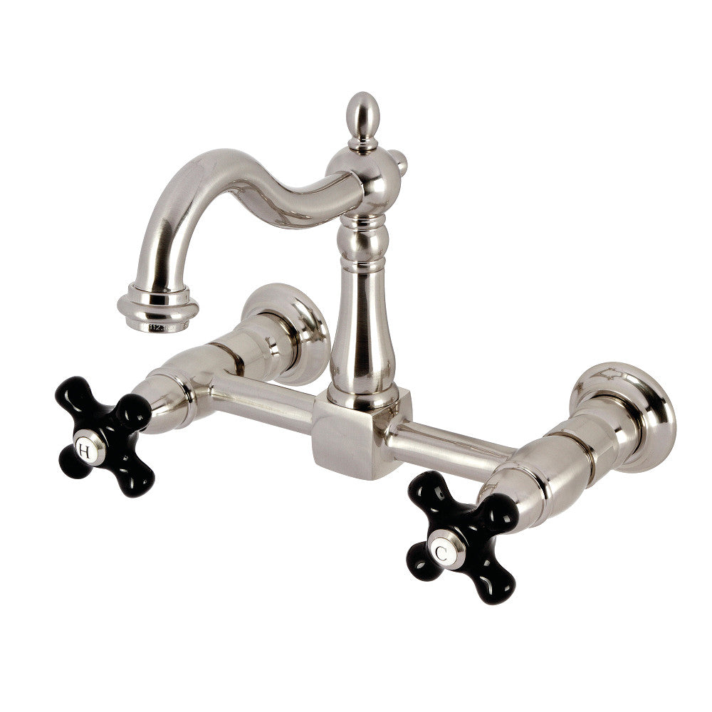 Duchess Wall Mount Kitchen Faucet in Brushed Nickel