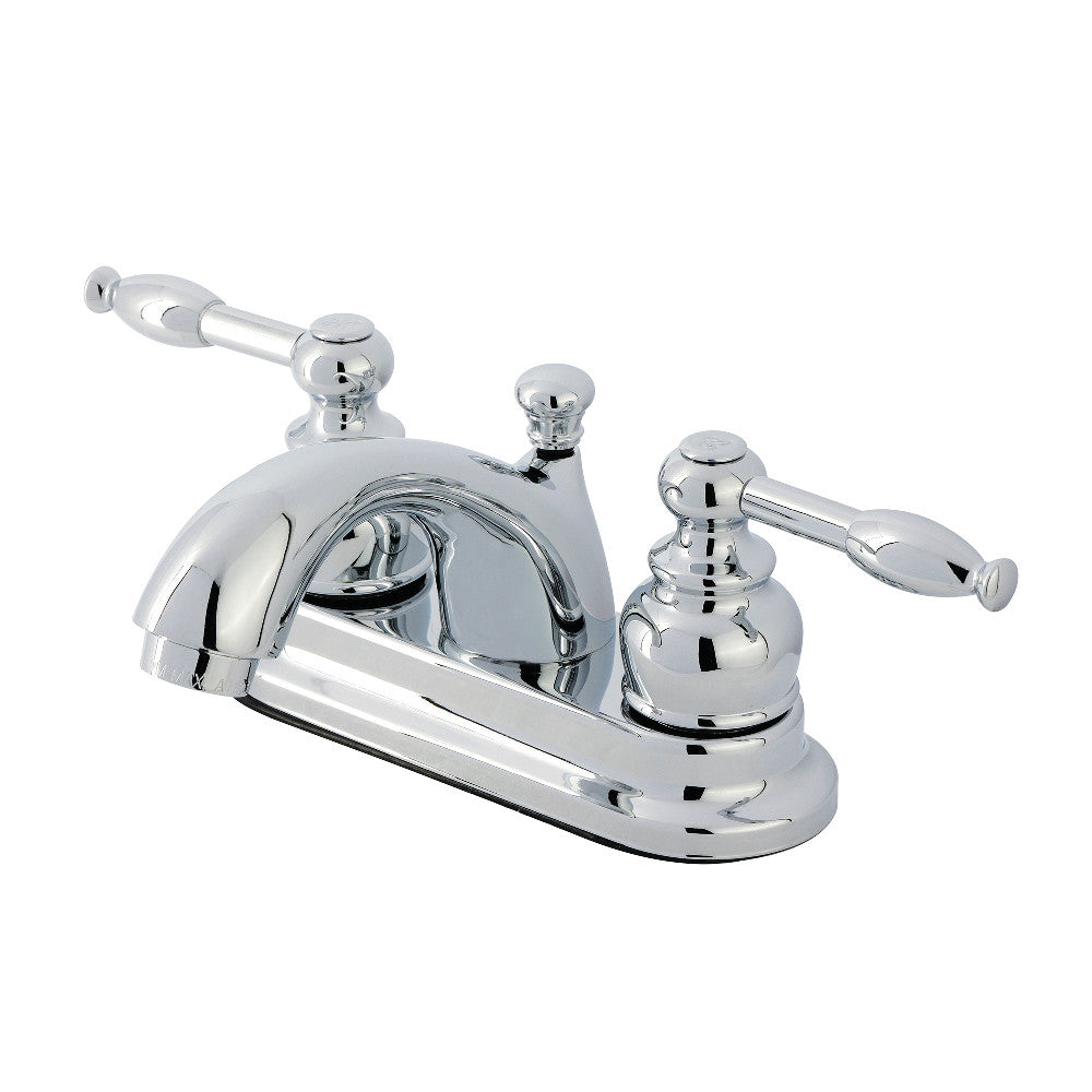 Knight 4 Inch Centerset Bathroom Faucet in Polished Chrome