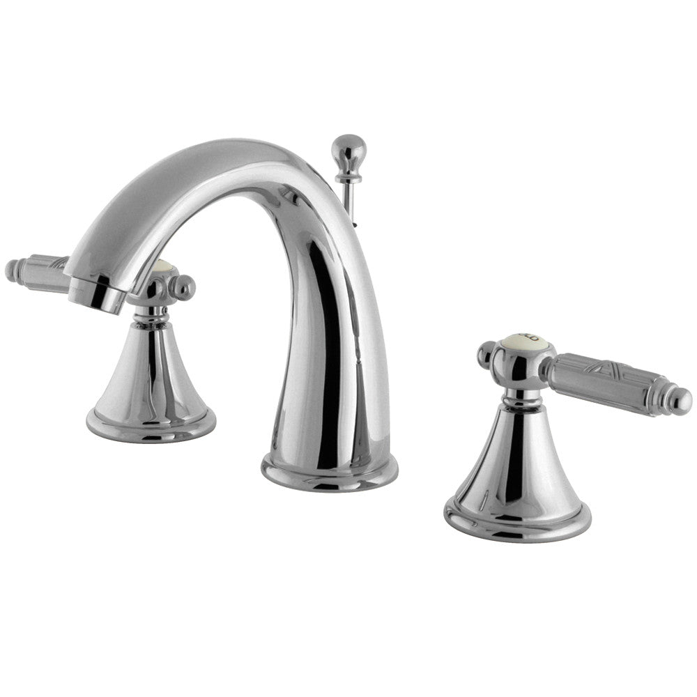 Georgian Widespread Bathroom Faucet in Polished Chrome