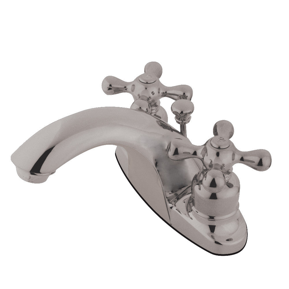 English Country 4 Inch Centerset Bathroom Faucet in Brushed Nickel