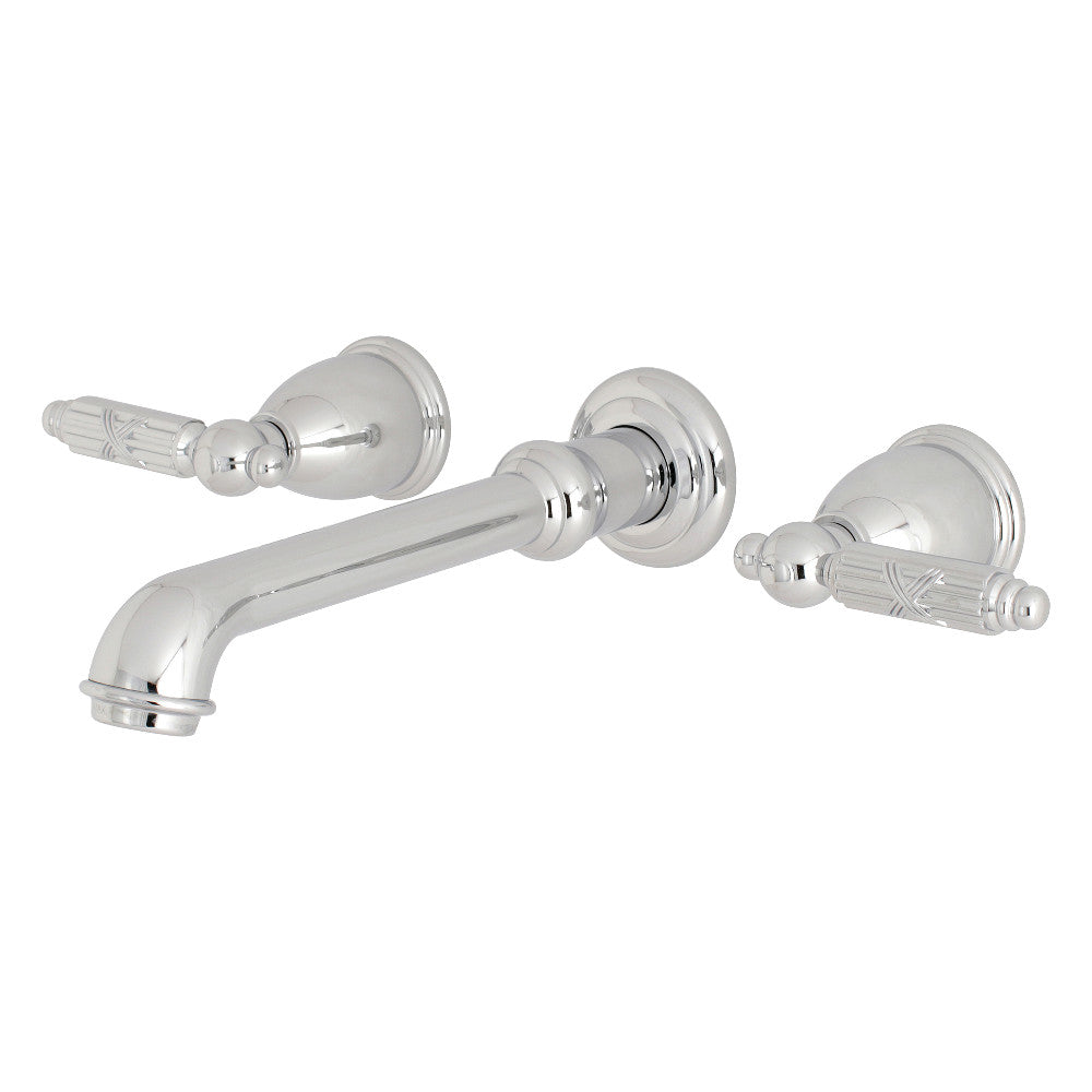 Georgian Wall-Mount Bathroom Faucet in Polished Chrome