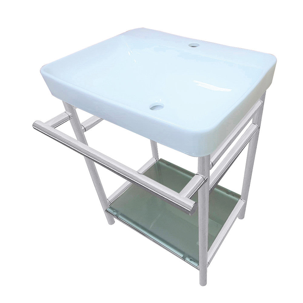 Sheridan 24 Inch Console Sink in White