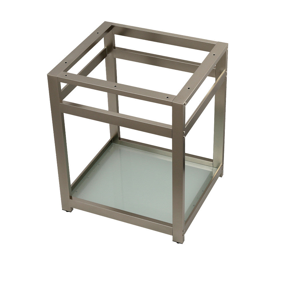 Kingston Commercial 25 Inch Console Sink in Brushed Nickel
