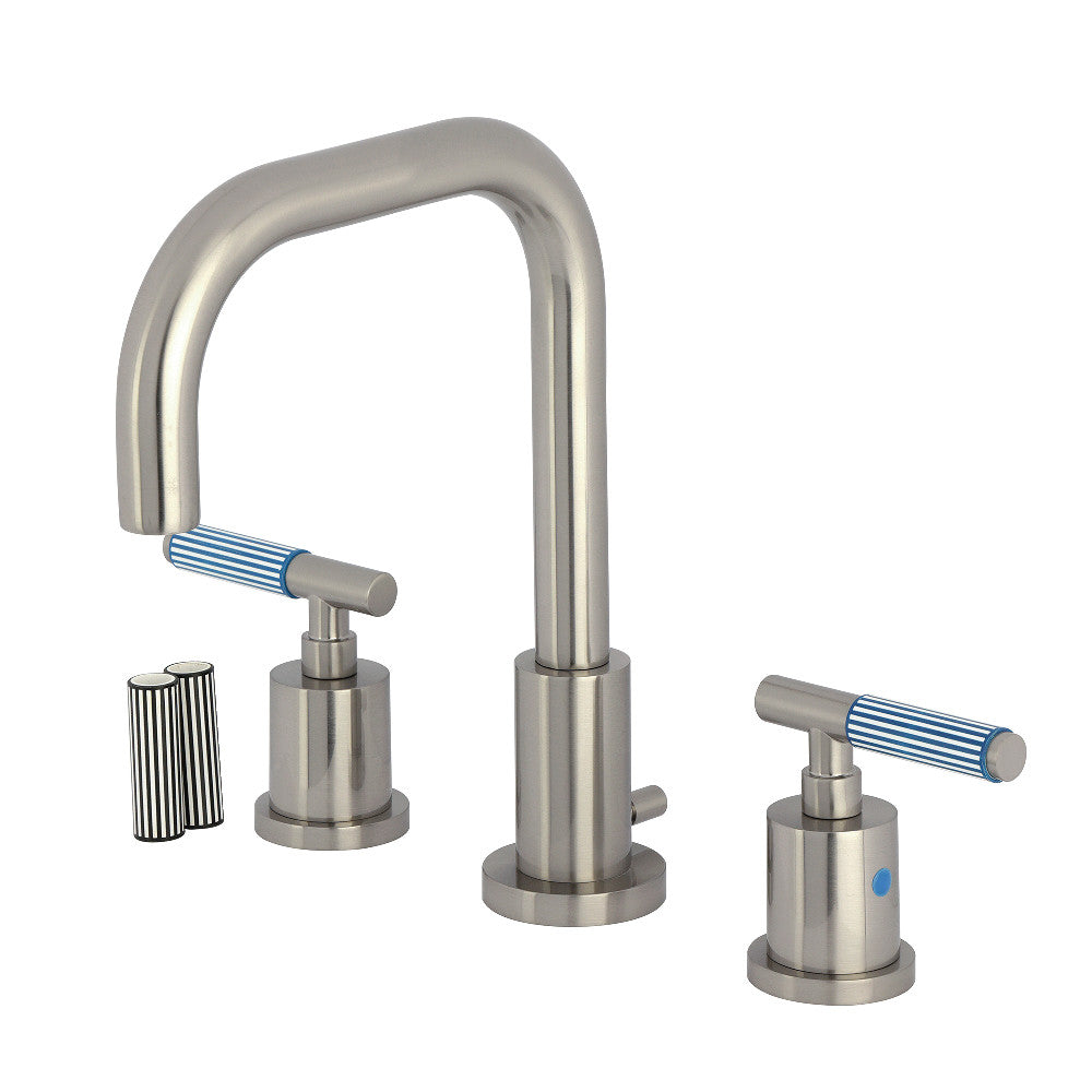 Verona Widespread Bathroom Faucet in Brushed Nickel