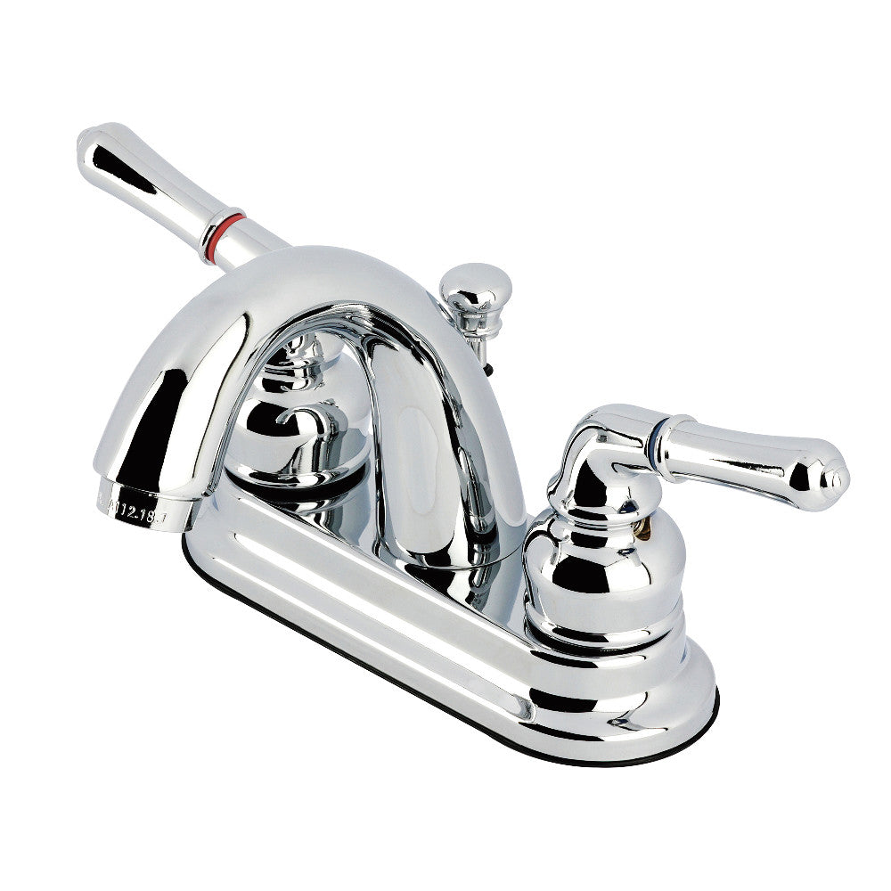 Naples 4 Inch Centerset Bathroom Faucet in Polished Chrome