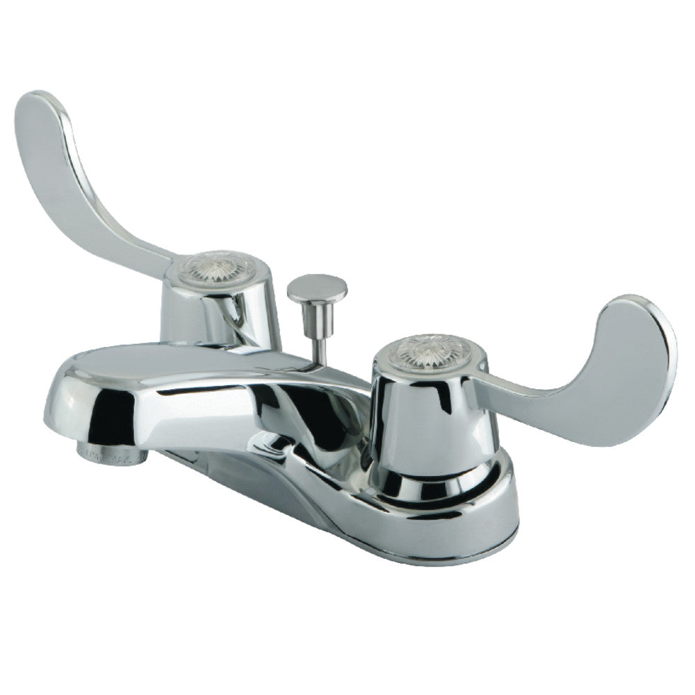 Vista 4 Inch Centerset Bathroom Faucet in Polished Chrome