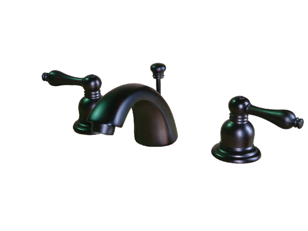 Victorian Mini-Widespread Bathroom Faucet in Oil Rubbed Bronze