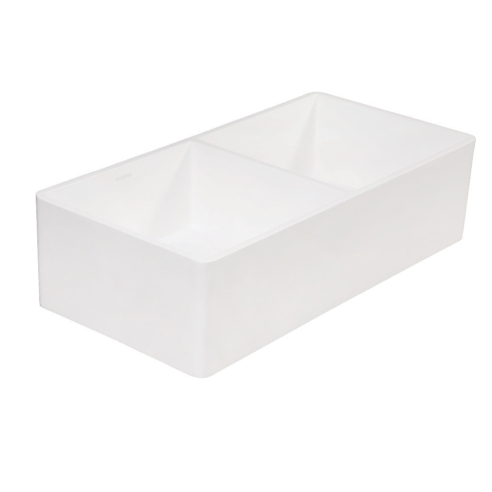 Arcticstone 36 Inch Farmhouse Kitchen Sink in White