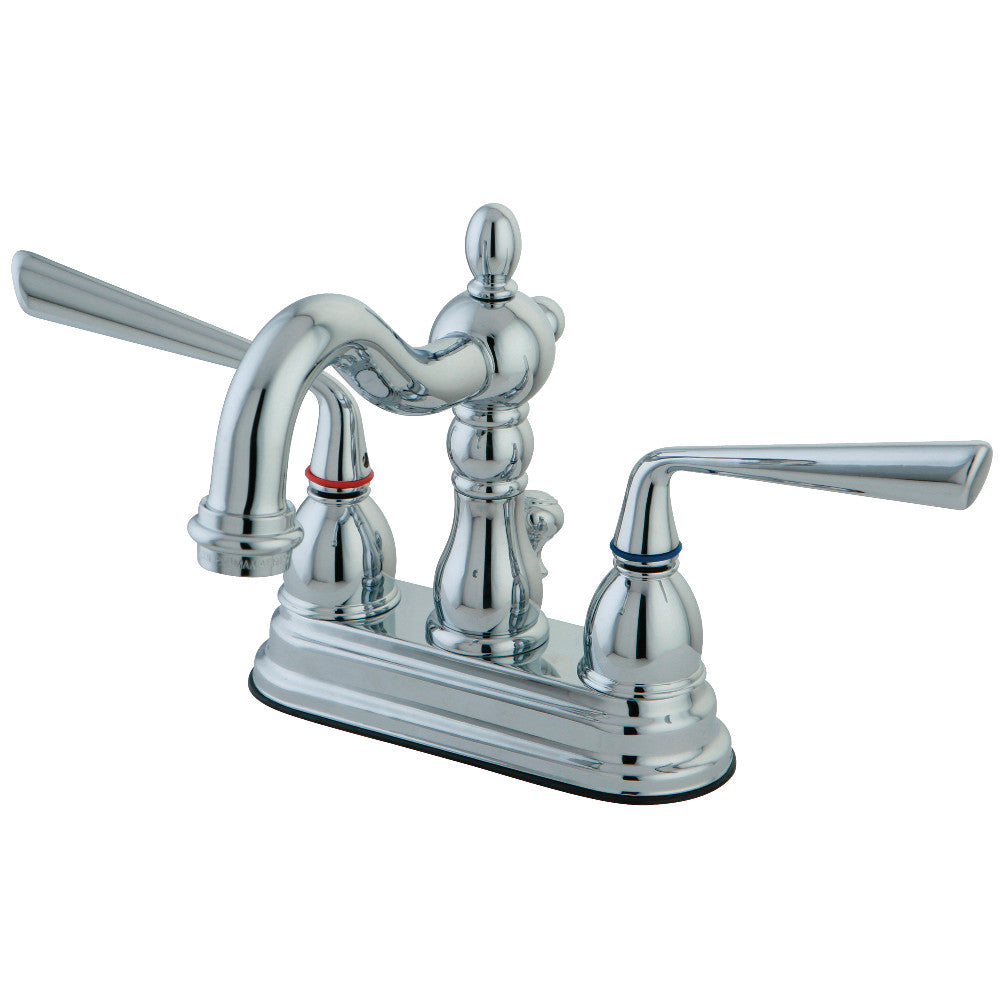 Silver Sage 4 Inch Centerset Bathroom Faucet in Polished Chrome